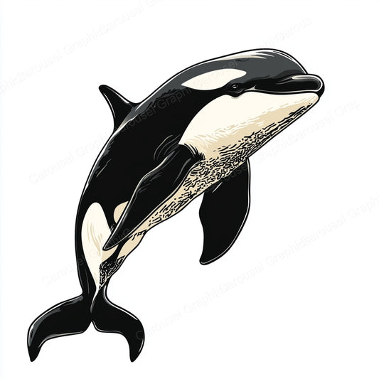 Orca Vector Graphic preview