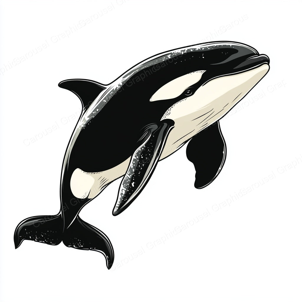 Orca Vector Graphic preview