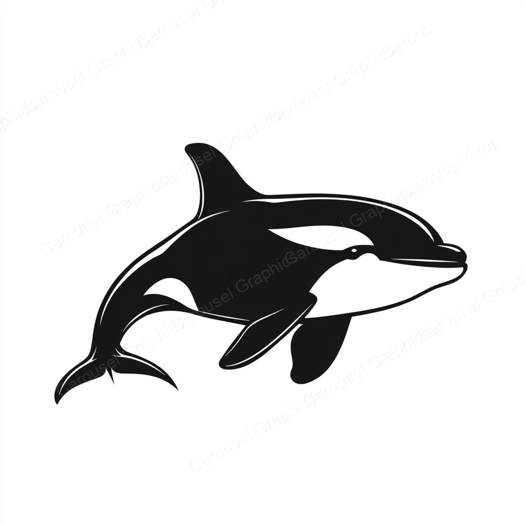 Orca Vector Graphic preview