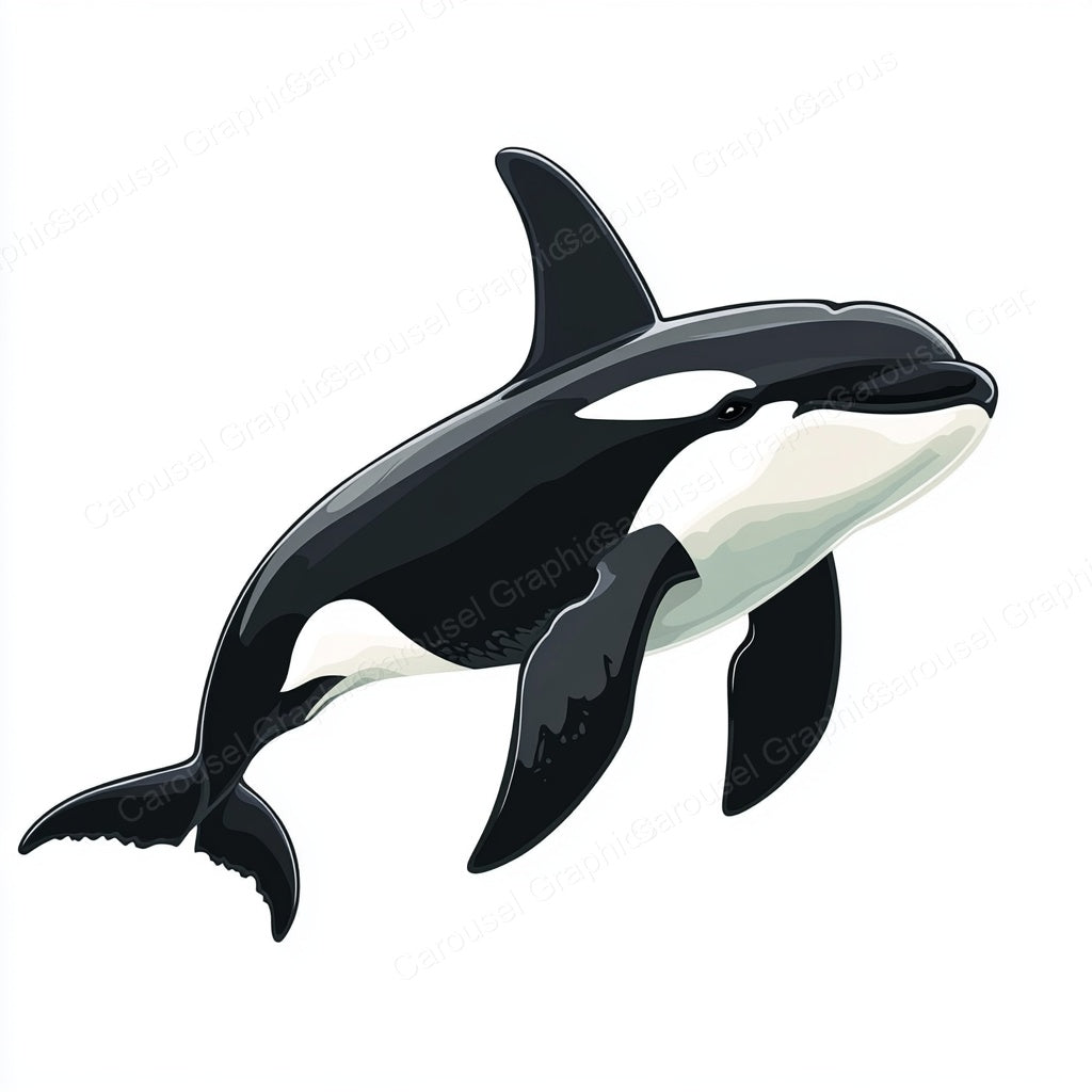 Orca Vector Graphic preview