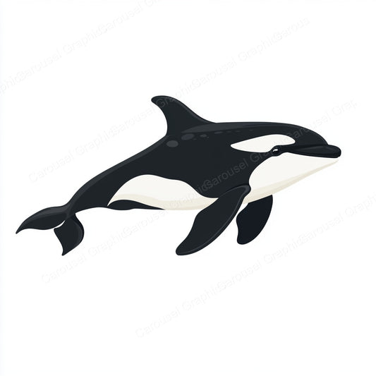 Orca Vector Graphic preview