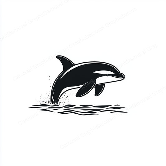 Orca Vector Graphic preview