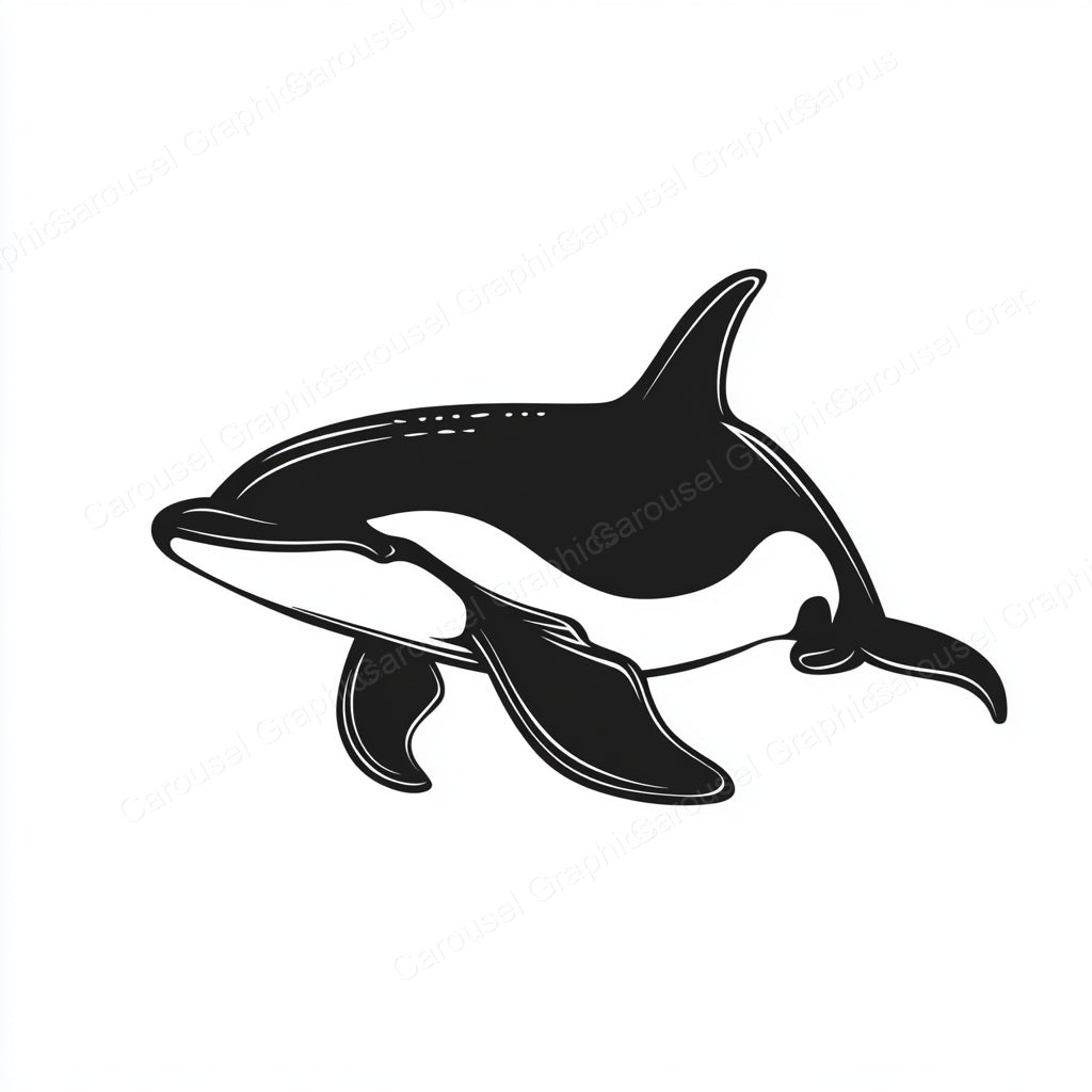 Orca Vector Graphic preview