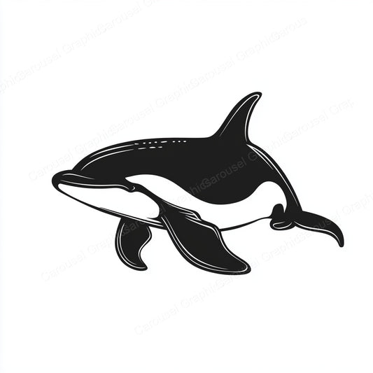 Orca Vector Graphic preview