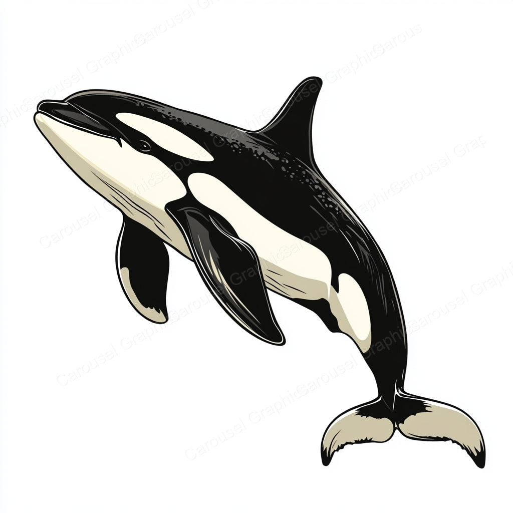 Orca Vector Graphic preview