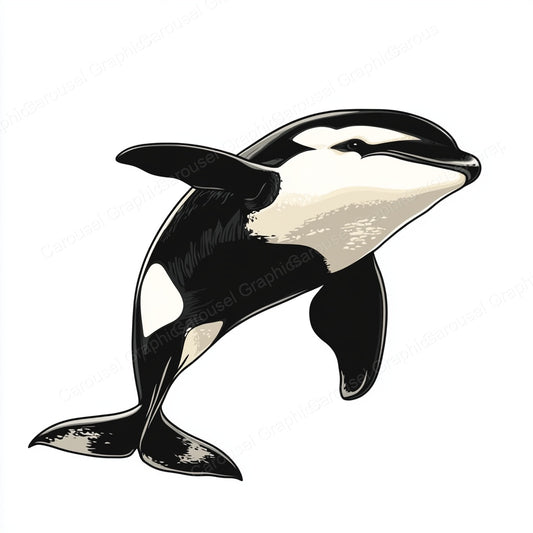 Orca Vector Graphic preview