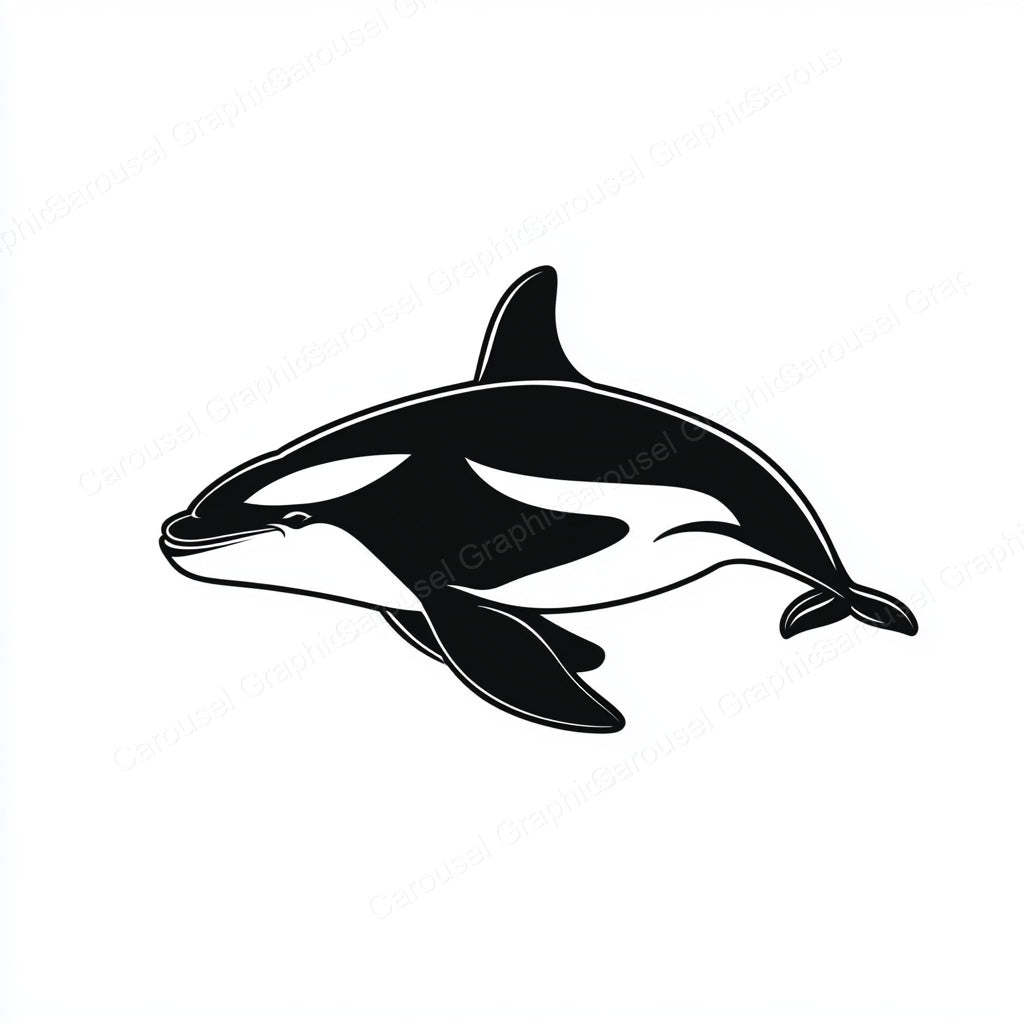 Orca Vector Graphic preview