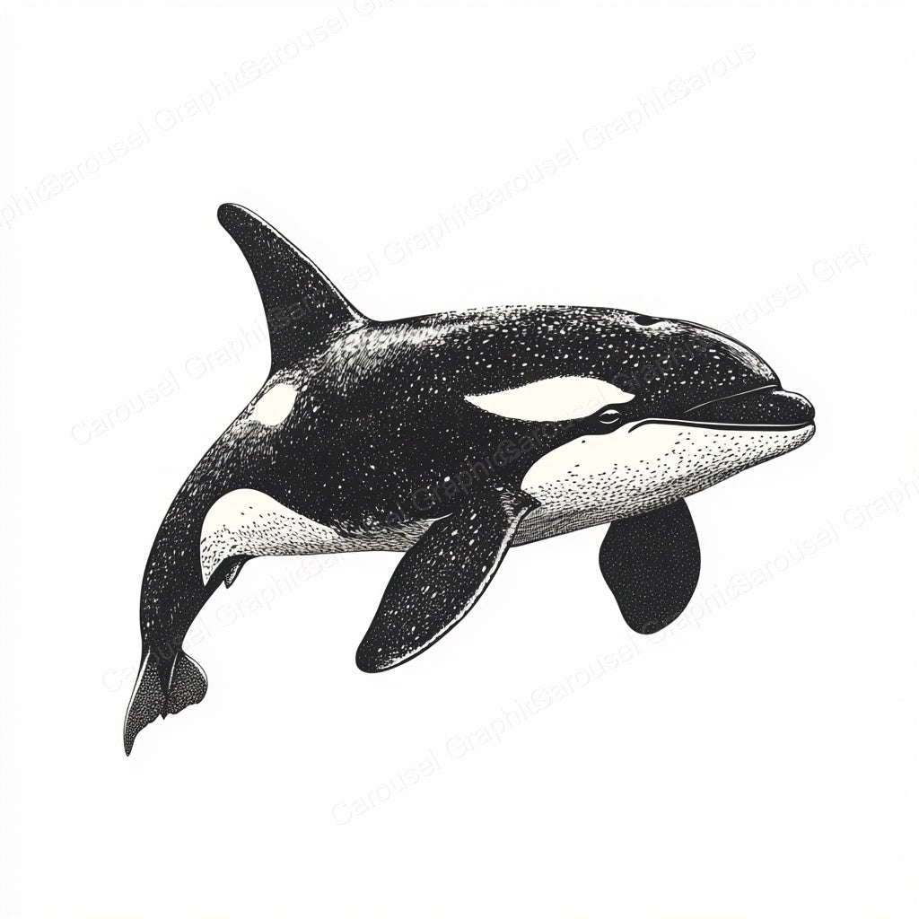 Orca Vector Graphic preview