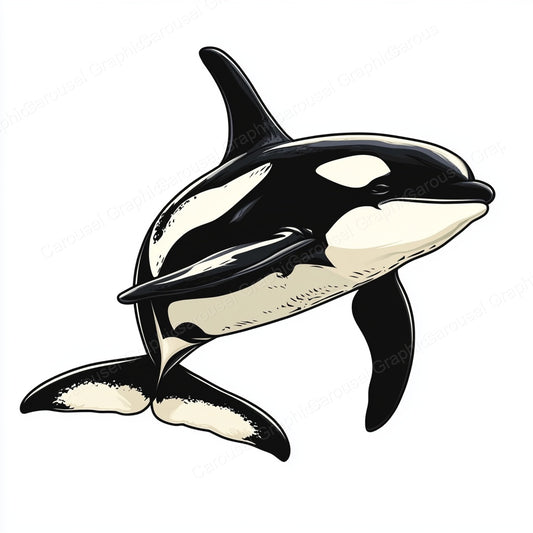 Orca Vector Graphic preview