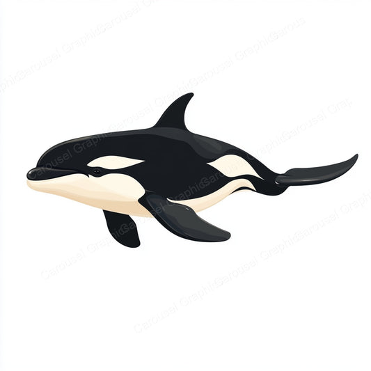 Orca Vector Graphic preview