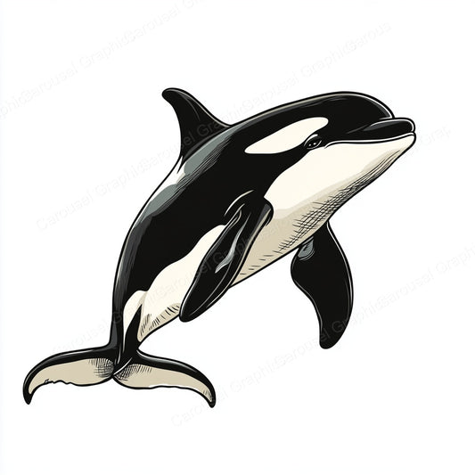 Orca Vector Graphic preview