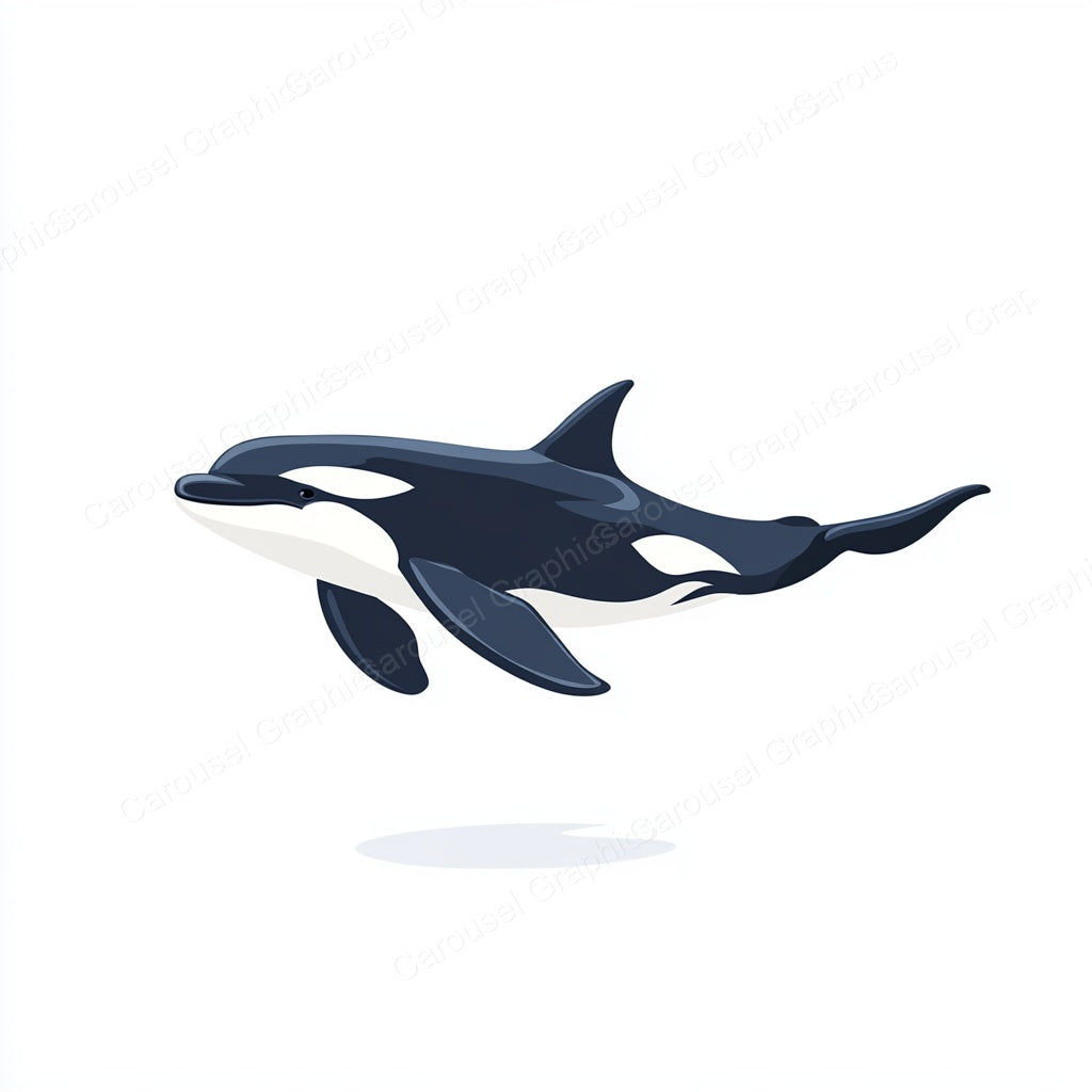 Orca Vector Graphic preview