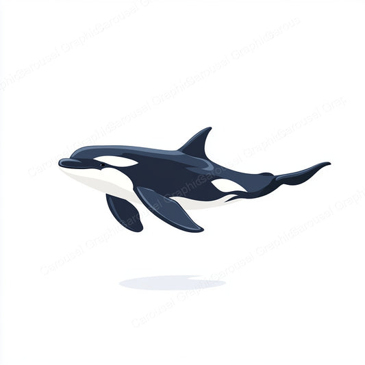 Orca Vector Graphic preview