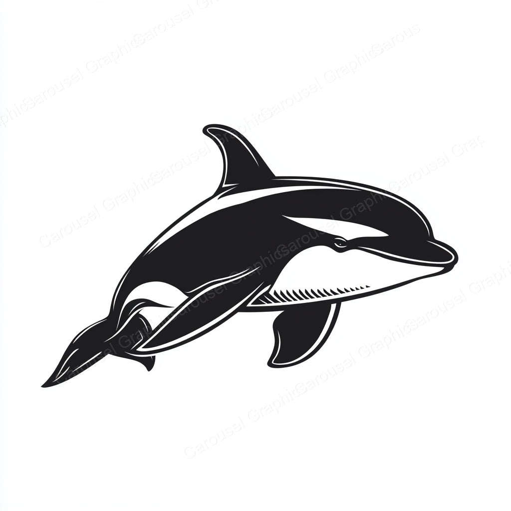 Orca Vector Graphic preview
