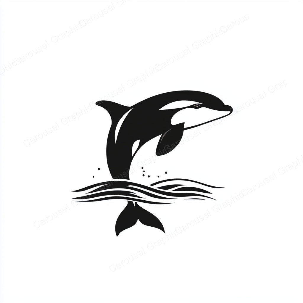 Orca Vector Graphic preview
