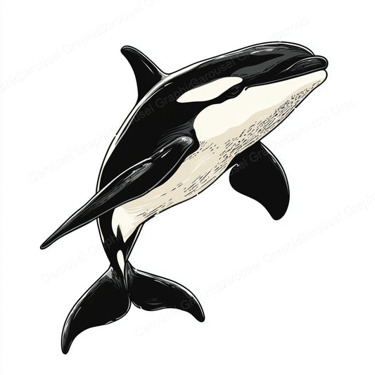 Orca Vector Graphic preview