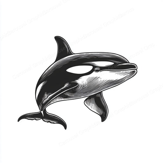 Orca Vector Graphic preview