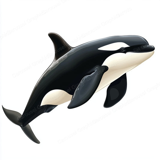 Orca Vector Graphic preview