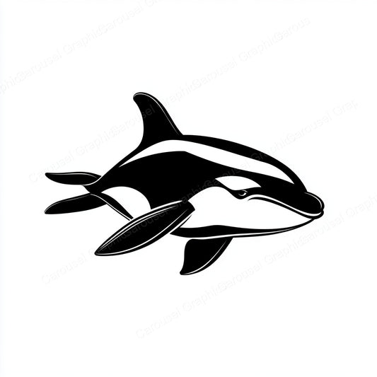 Orca Vector Graphic preview