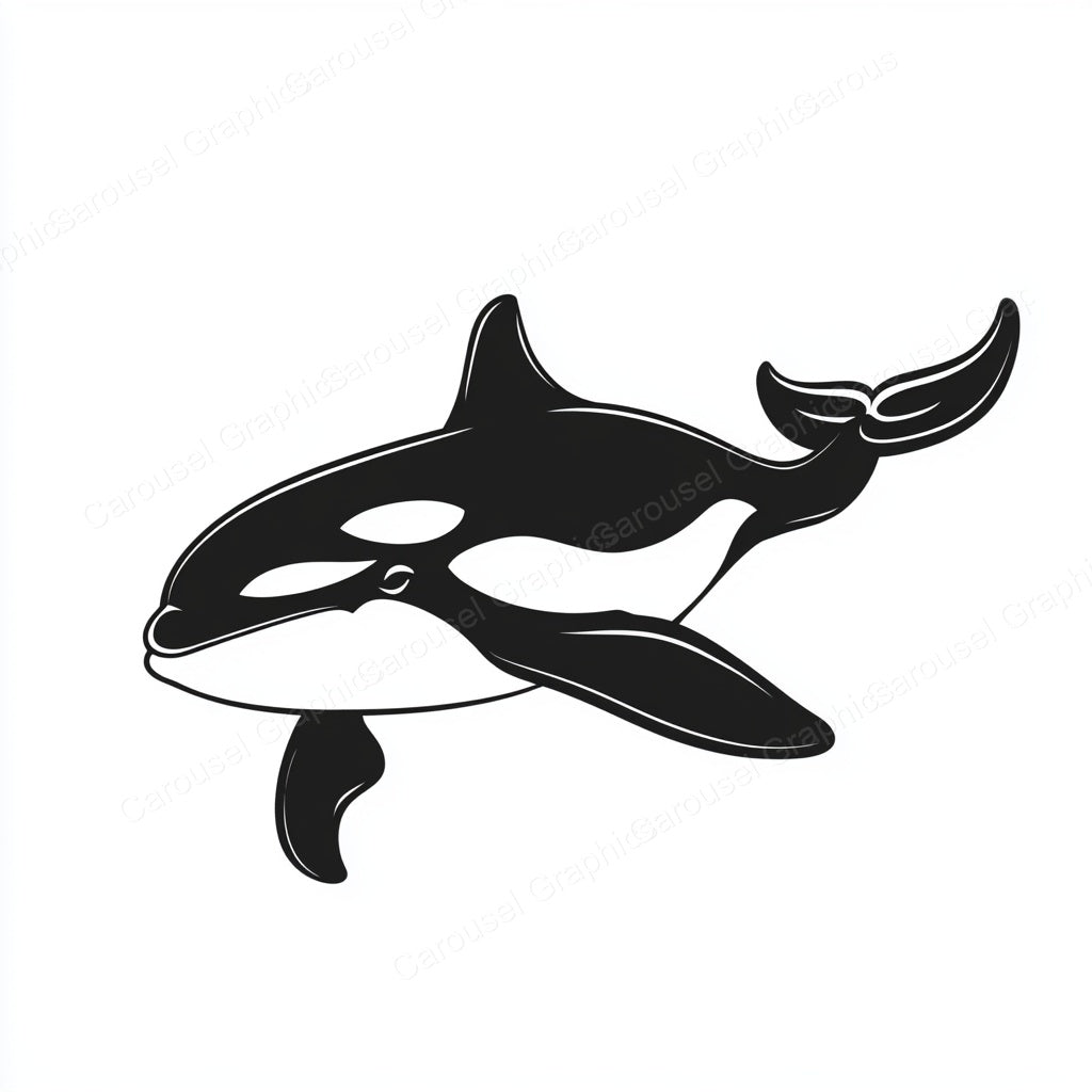 Orca Vector Graphic preview
