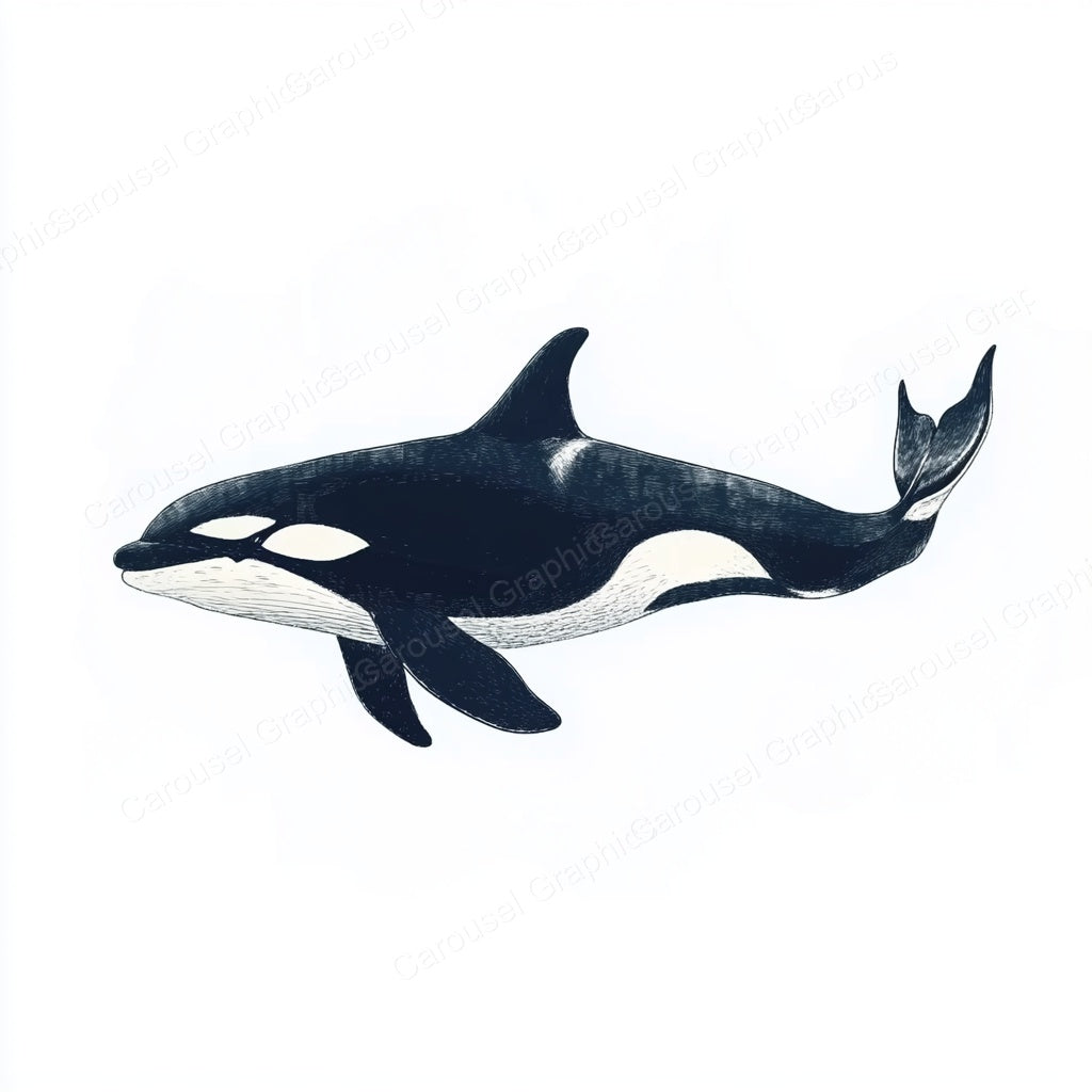 Orca Vector Graphic preview