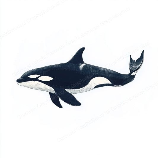 Orca Vector Graphic preview
