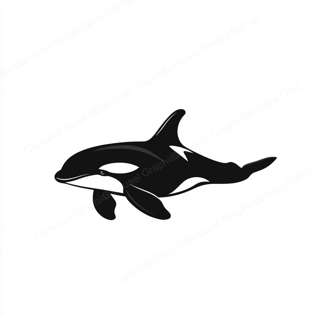 Orca Vector Graphic preview