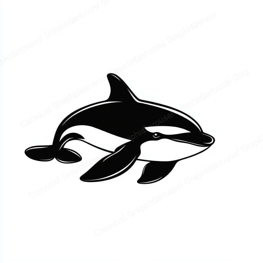 Orca Vector Graphic preview
