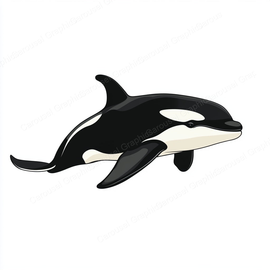 Orca Vector Graphic preview
