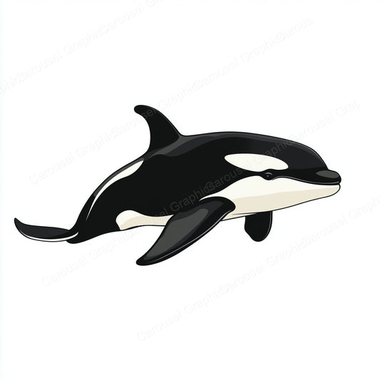 Orca Vector Graphic preview