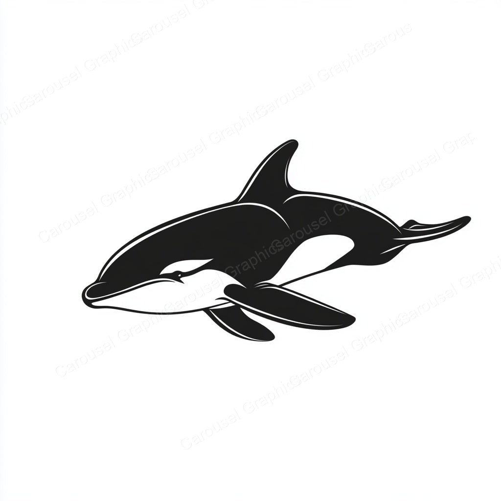 Orca Vector Graphic preview
