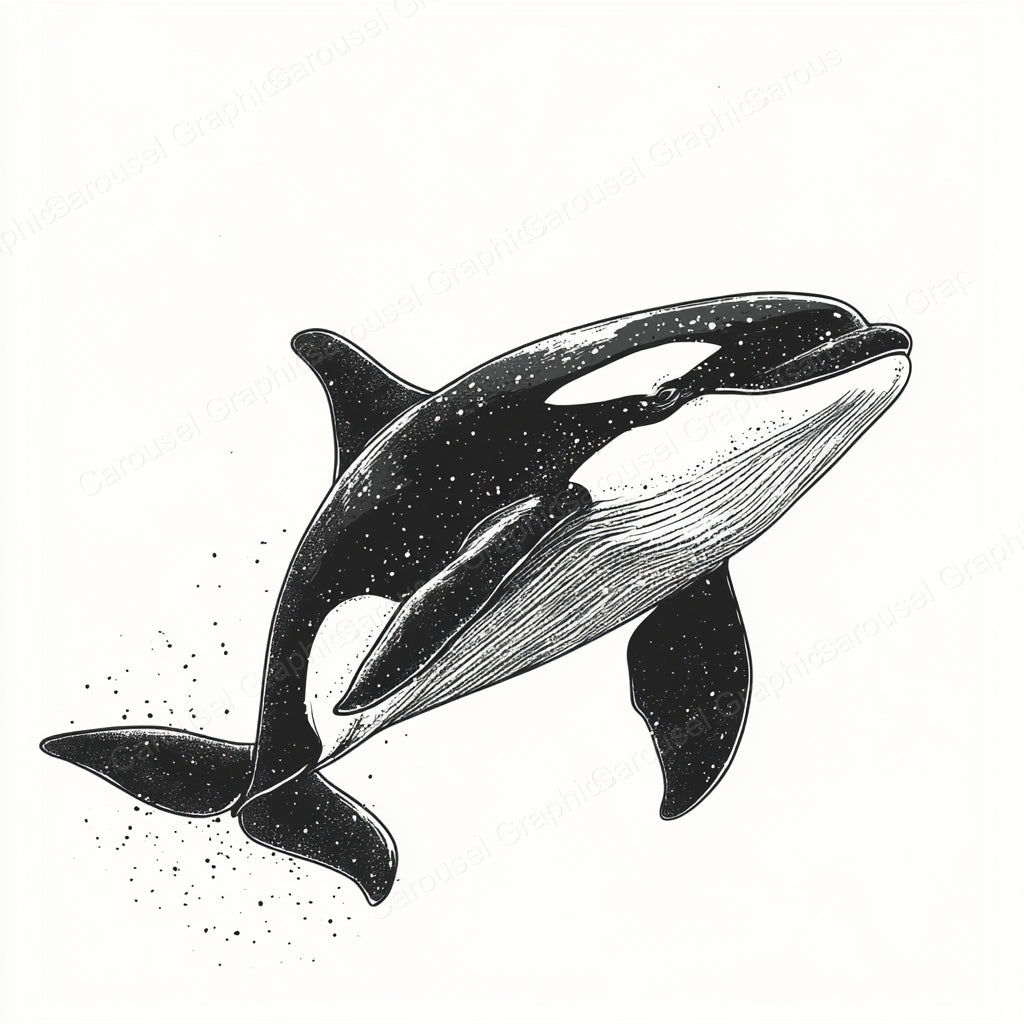 Orca Vector Graphic preview