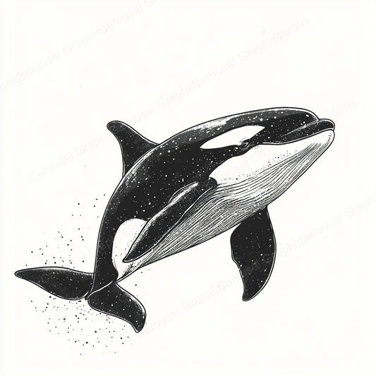 Orca Vector Graphic preview