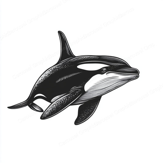 Orca Vector Graphic preview