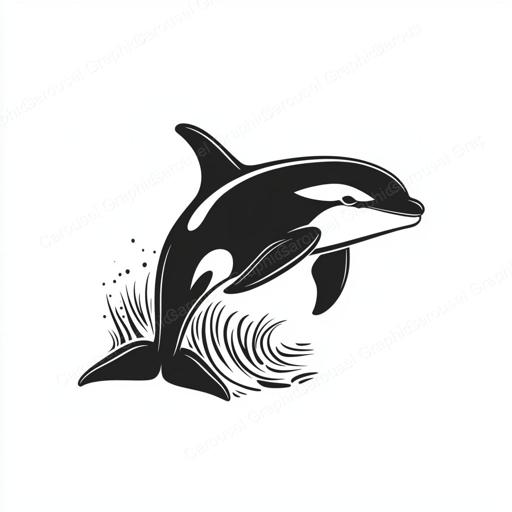 Orca Vector Graphic preview