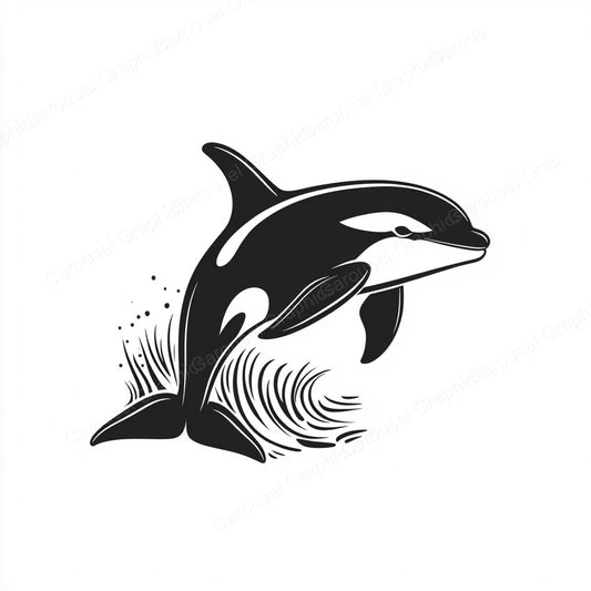 Orca Vector Graphic preview