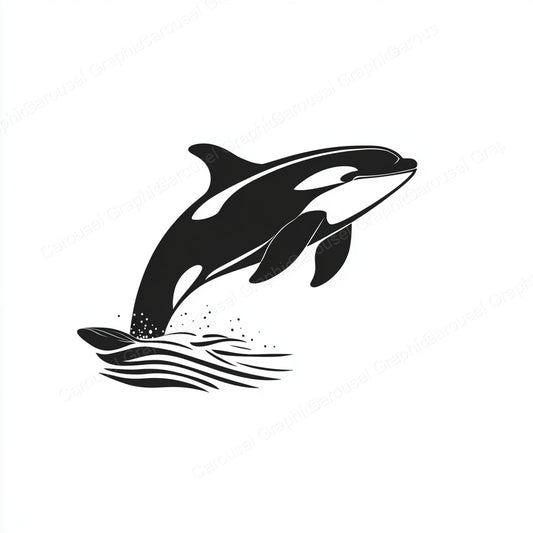 Orca Vector Graphic preview