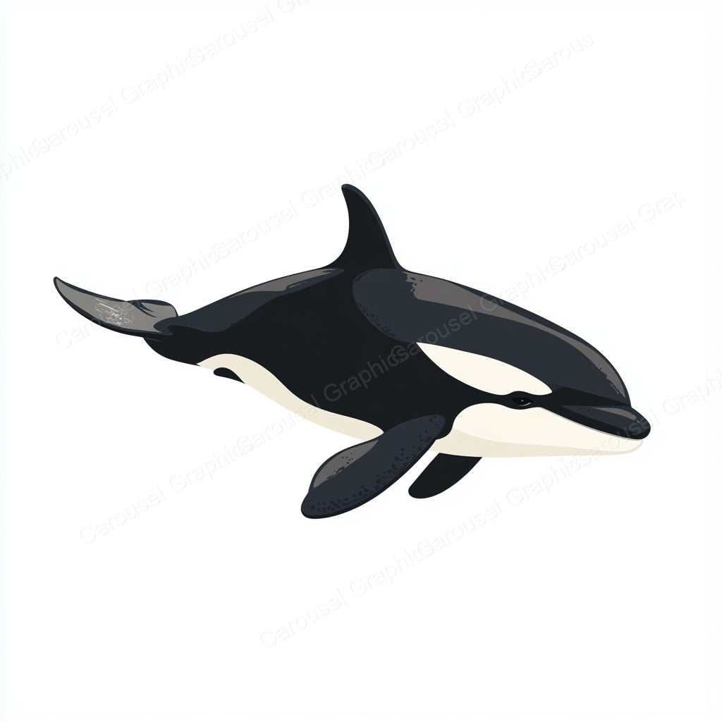 Orca Vector Graphic preview