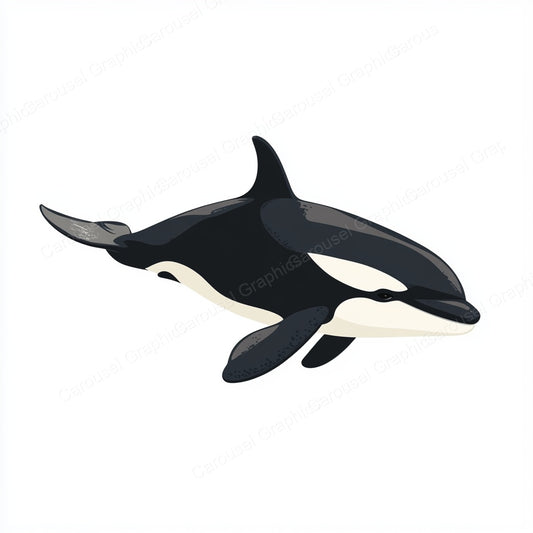 Orca Vector Graphic preview