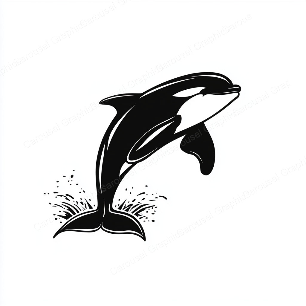 Orca Vector Graphic preview