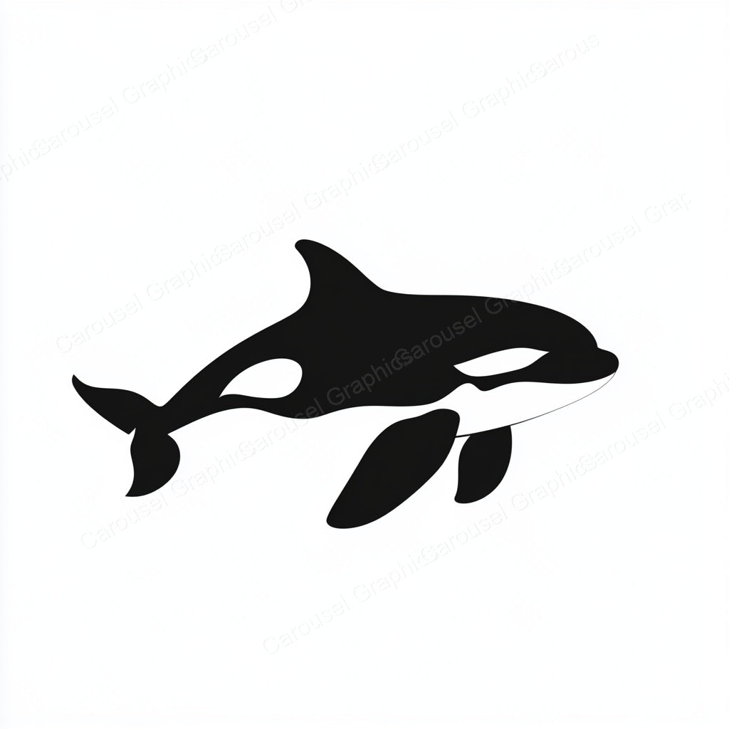 Orca Vector Graphic preview