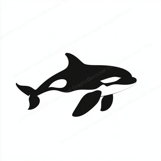 Orca Vector Graphic preview