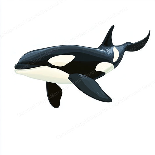 Orca Vector Graphic preview
