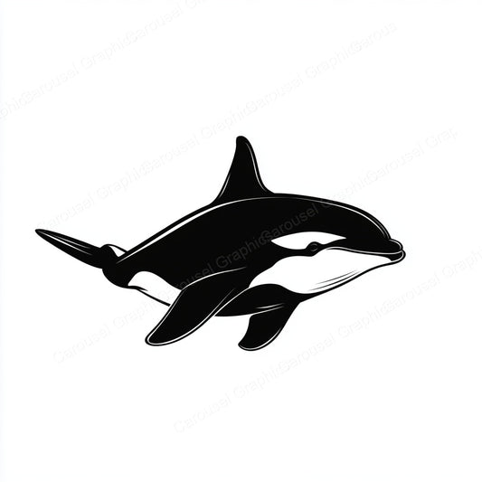 Orca Vector Graphic preview