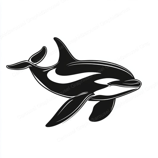 Orca Vector Graphic preview