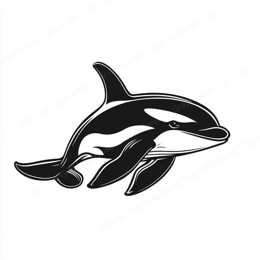 Orca Vector Graphic preview