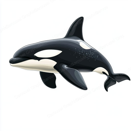 Orca Vector Graphic preview