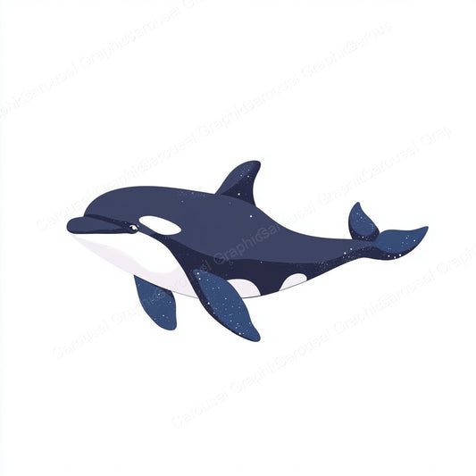 Orca Vector Graphic preview