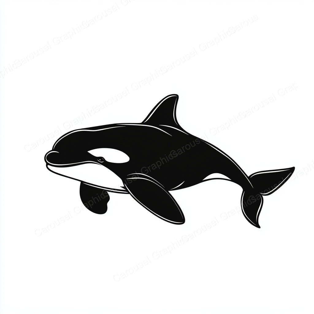 Orca Vector Graphic preview