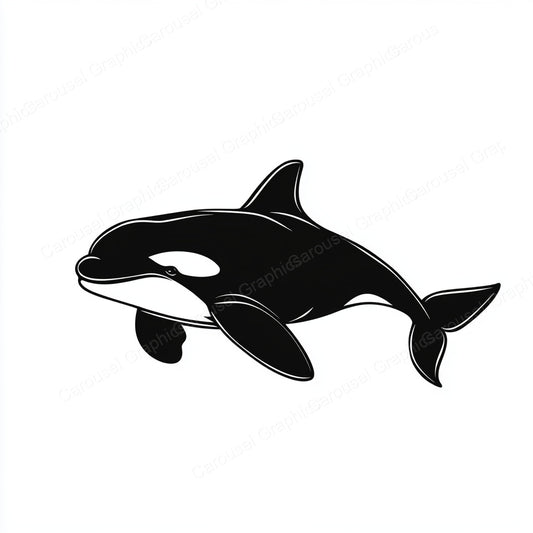 Orca Vector Graphic preview